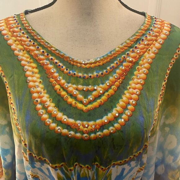 Palak tunic blouse, OS - Picture 3 of 12